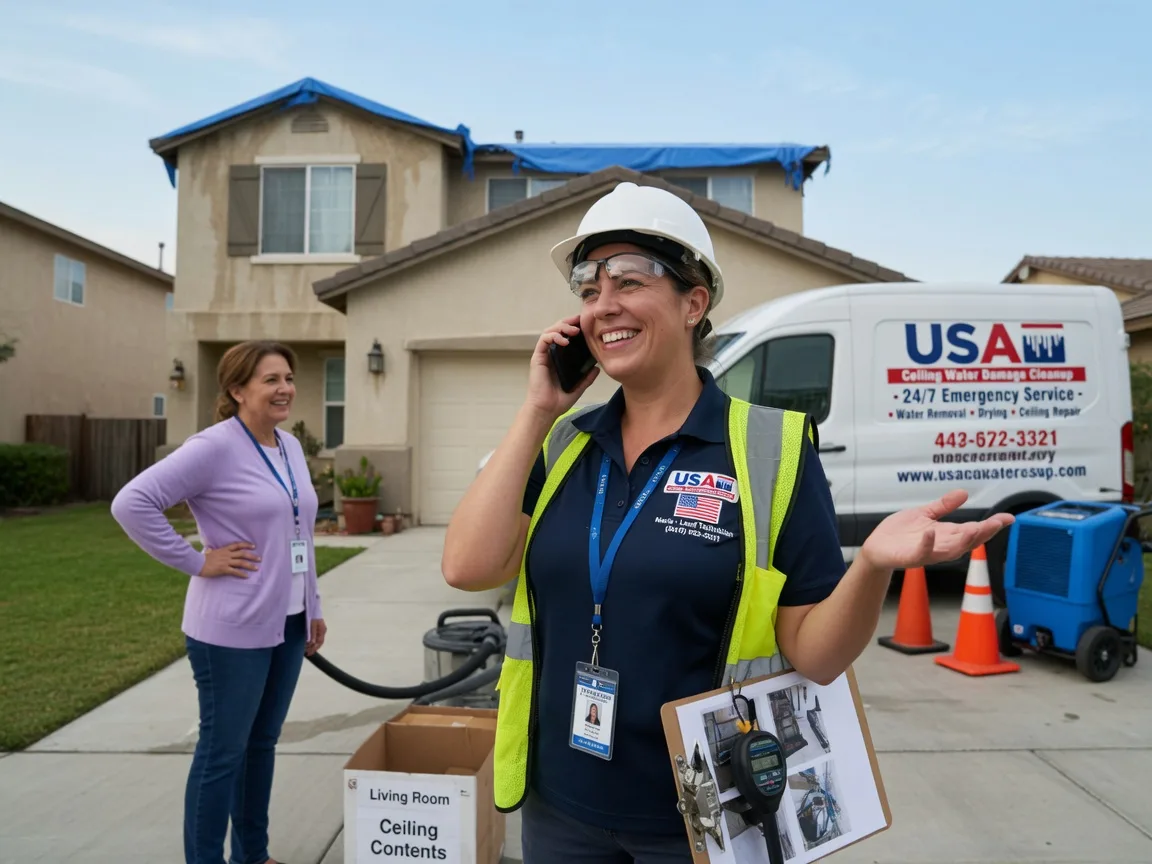 Ceiling Water Damage Restoration New Munich, MN FAQs
